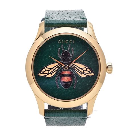 gucci zigzag gold watch price|gucci bee watch.